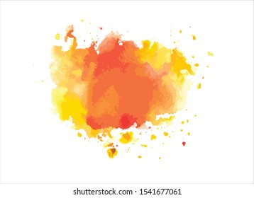 art abstract water color background vector