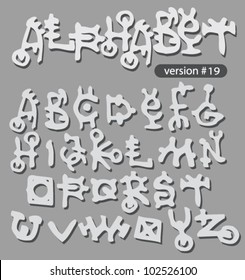 art alien alphabet