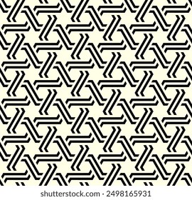 Arte de Formas artísticas Patrones sin fisuras. Vector imprimible de fondo de patrón de repetición geométrica.