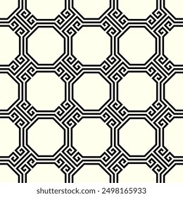 Art of Artistic shapes Seamless patterns. Printable vector of Geometric Repeating pattern background.