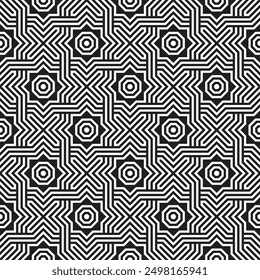 Art of Artistic shapes Seamless patterns. Printable vector of Geometric Repeating pattern background.