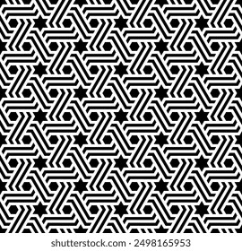 Art of Artistic shapes Seamless patterns. Printable vector of Geometric Repeating pattern background.