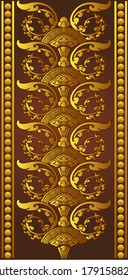 Art asian pattern. Golden minimalism lines, vintage and deco line ornate. gold ornaments abstract luxury patterns vector.  striped art can be used as a background and Cover book for design.