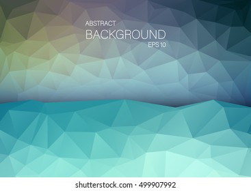 Art backgound for web. Abstract triangle shapes.