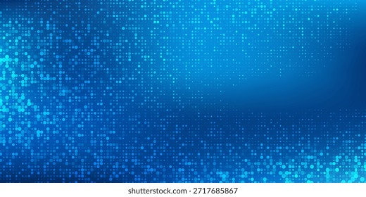 Fondo de arte azul, cielo, hielo, tinta, con espacio de copia moderno