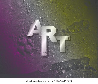 Art background by grunge textured effect. Creative design of vector illustration.