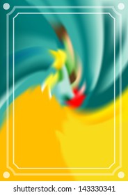 Art background. Colorful abstract painting.