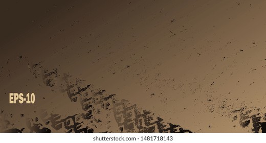 Art background. Creative vector background for banner and flyer. Abstract vintage background. Texture stains. Designer decorative cover. Vector graphics. Spots and blots. Obsolete surface. 