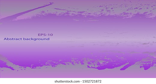 Art background. Creative vector background for banner and flyer. Abstract vintage background. Texture stains. Designer decorative cover. Vector graphics. Spots and blots. Obsolete surface. 