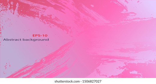 Art background. Creative vector background for banner and flyer. Abstract vintage background. Texture stains. Designer decorative cover. Vector graphics. Spots and blots. Obsolete surface. 