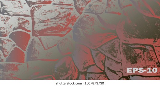 Art background. Creative vector background for banner and flyer. Abstract vintage background. Texture stains. Designer decorative cover. Vector graphics. Spots and blots. Obsolete surface. 