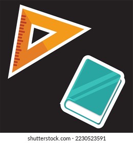logotipo de diseño de fondo artístico. regla de fondo del logotipo de letra y libro de ornamentos de línea última plantilla panner ilustración otras texturas
