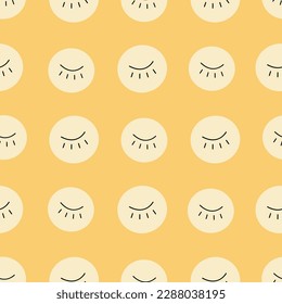 Art background, seamless pattern. Surface design with simple shapes
