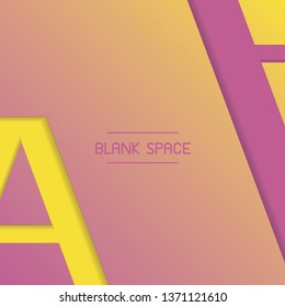 art background with text A design