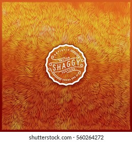 Art background with texture of chaotic wavy smears.
