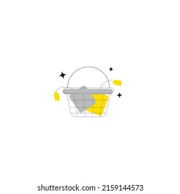 A art of a basket