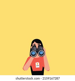 A art of a binocular