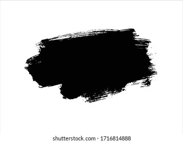 art black ink abstract brush stroke paint background