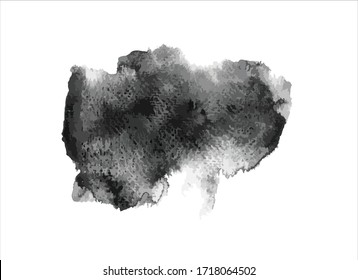 art black ink abstract brush stroke paint background