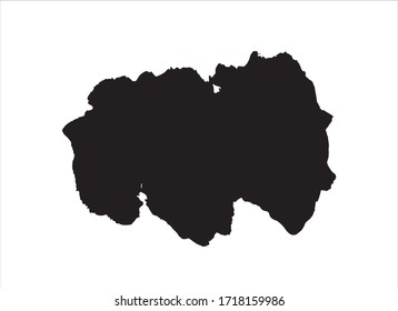 art black ink abstract brush stroke paint background