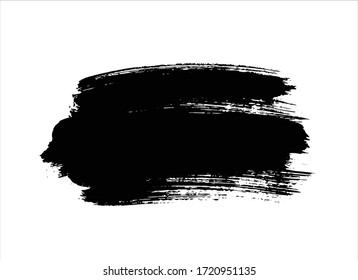 art black ink abstract brush stroke paint background