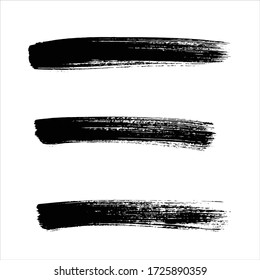 art black ink abstract brush stroke paint background