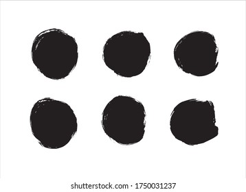 art black ink abstract brush stroke paint background