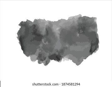 art black ink abstract brush stroke paint background