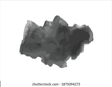 art black ink abstract brush stroke paint background