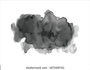 art black ink abstract brush stroke paint background