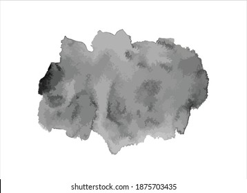 art black ink abstract brush stroke paint background
