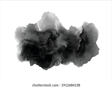 art black ink abstract brush stroke paint background