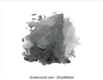 textura de pintura de pincel de tinta negra de arte