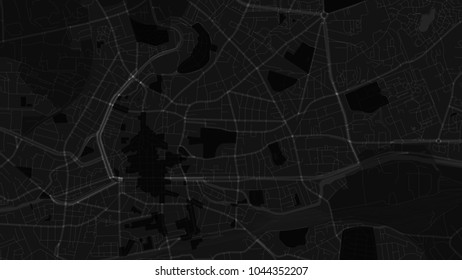 Art Black White Map City Stock Vector (Royalty Free) 1044352219 ...