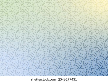 Kunstblauer, weicher, zufälliger, abstrakter Hintergrund. Vektorgrafik.