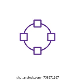 Art board icon vector design illustration