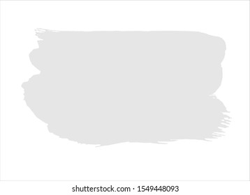 art brush abstract gray ink paint stroke background vector