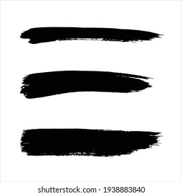 pincel de arte sobre tinta de fondo blanco negro