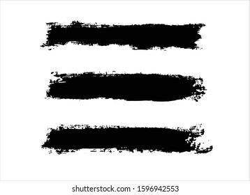 art brush paint stroke background ink black 