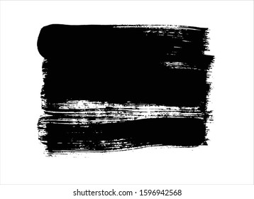 art brush paint stroke background ink black 