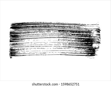 art brush paint stroke background ink black