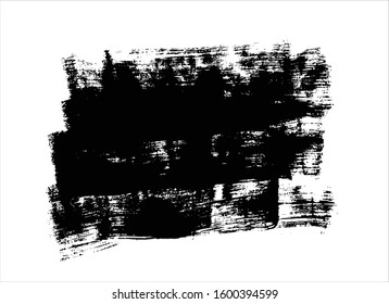 art brush paint stroke background ink black