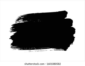 art brush paint stroke background ink black
