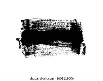 art brush paint stroke background ink black