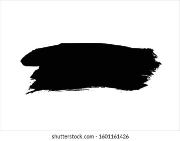 art brush paint stroke background ink black