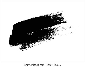 art brush paint stroke background ink black