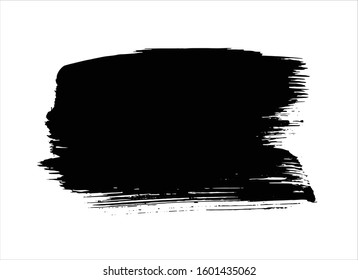 art brush paint stroke background ink black