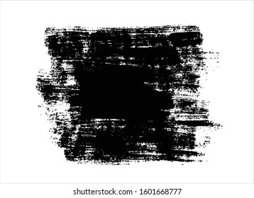 art brush paint stroke background ink black