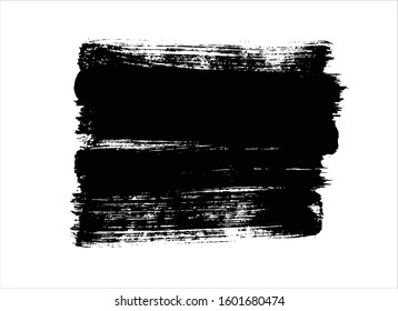 art brush paint stroke background ink black