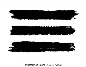 art brush paint stroke background ink black